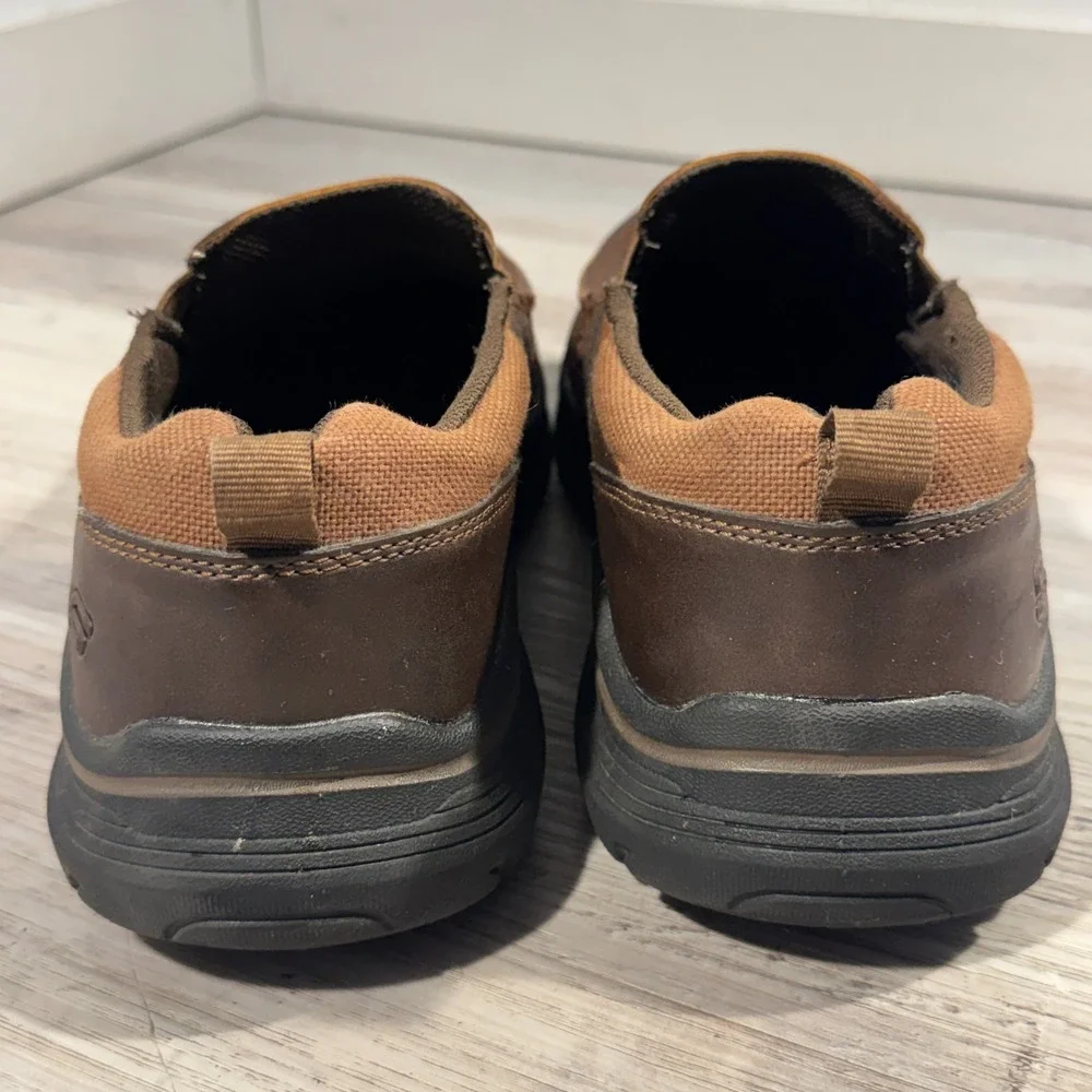 Skechers‎ 66146 Relaxed Fit Expended Seveno Leather Slip On Shoes Men Size US 9